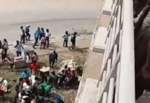 Police men allegedly push driver off Lagos bridge